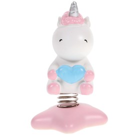 ifundom Car Bobble Head Unicorn Car Dashboard Decor Shaking Heads Nodding Doll Bobblehead Car Decorations Unicorn Car Interior Decor Home Office Desk Car Decor