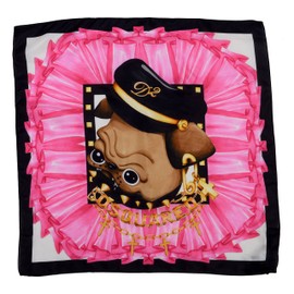 DSQUARED2 Women's Multi-Color 100% Silk Scarf