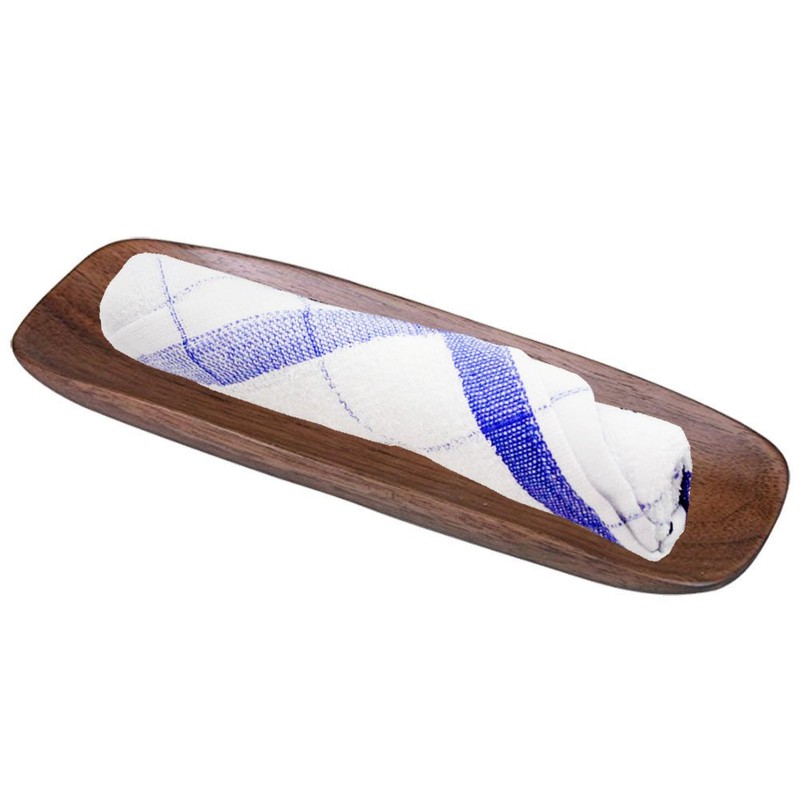 ZB-5123 Cotton Dish Towels, Lattice, Pack of 5, 13.4 x