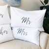 Splosh Wedding Mr & Mrs Pillowcase Set, 74 x 48