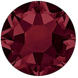 Preciosa Viva Hot Fix Flatback Rhinestones - Choose Your Size - Color: Burgundy - 144 Pieces (SS20 (4.60-4.80mm))
