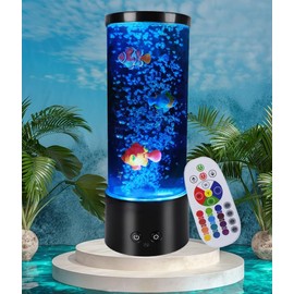 ORDERSOON Table Lamp Bubble Fish Lamp Gift for Kids Men Women Home Decoration for Room Mood Light for Relax…