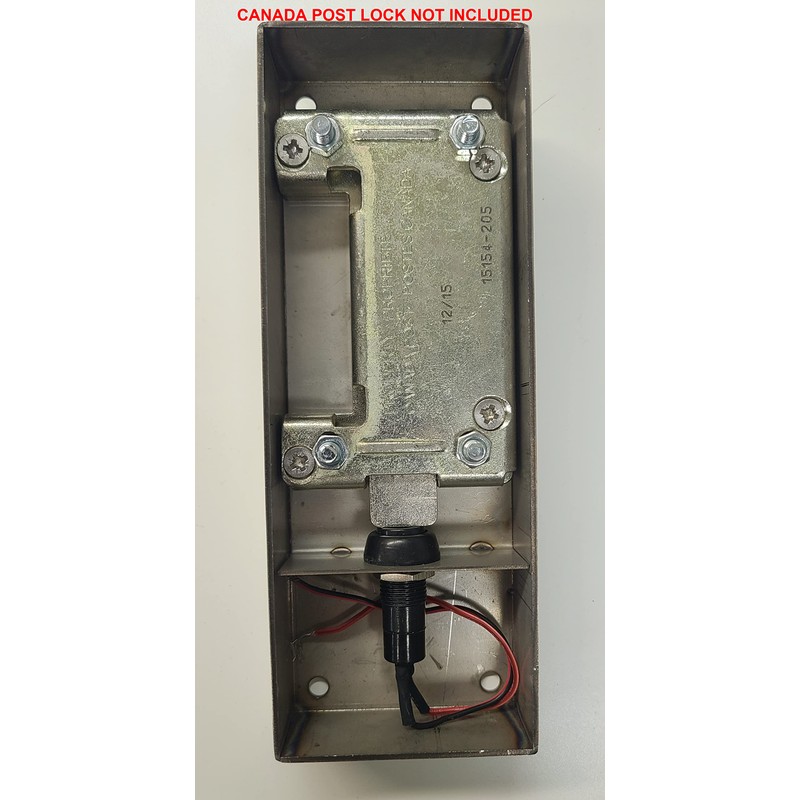Postal Lock Intercom Box Surface for Postman Mail Delivery Canada