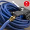 Poppstar Compressed Air Hose 5 m (Hybrid PVC with Fabric,