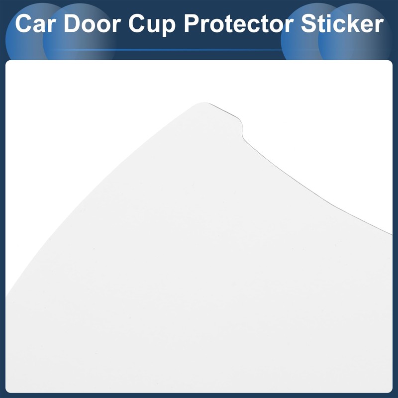 INFINAUTO Car Door Handle Scratch Protector, 84x94mm Car Door Handle