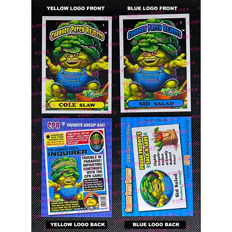 CABBAGE PATCH REJECTS Trading Card Set | Only 1000 Made