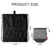 NINVVS 1 Pcs Mesh Drawstring Backpack and 1 Pcs Mesh