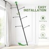 Zononoca Tension Rod Plant Stand, Plant Poles for Hanging Plants