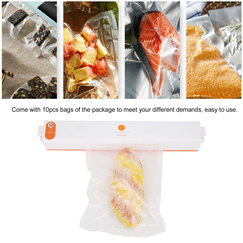 100W Food Vacuum Sealer Home Sealing System Vacuum Sealer Machine