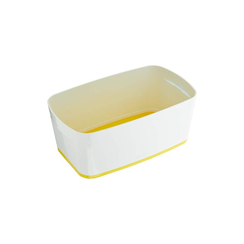 Leitz MyBox WOW 52294016 Small Storage Box with Lid Yellow