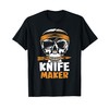 Knife Maker Knives Knife Making Hobby Lover T-Shirt
