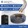 Lumonic Speaker Cable | 50 m Transparent | 2 x