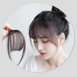 Women's 2-color see-through bangs artificial hair crown volume bangs wig (WFIPDY3) BlackWFIPDY3 / 여성 2컬러 시스루뱅 인조모 정수리 볼륨 앞머리가발 (WFIPDY3) 블랙WFIPDY3