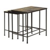 Zhongma Nesting Tables Set of 3, End Tables with Slate