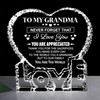 ZHSHWAT Grandma Birthday Grandma Birthday Gifts from Grandchildren, Granddaughter, Grandson,Love