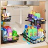 2 Pack Under Sink Organizer, Adjustable Height, 2 Tier Pull