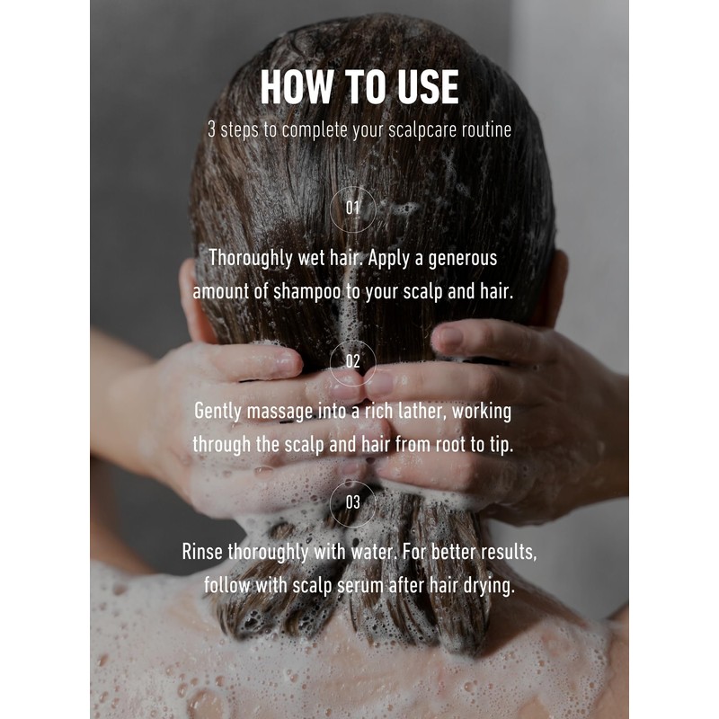 DORPANG Restore Shampoo for Thinning Hair, Balance Scalp environment, Thicker