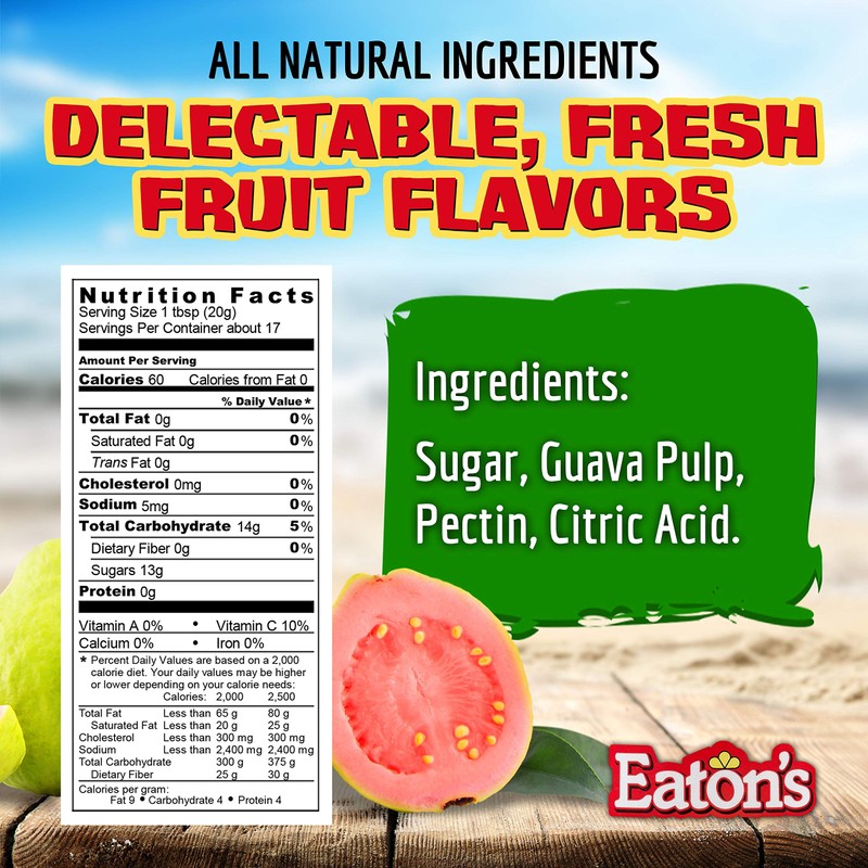 Eaton's West Indian Jams (Guava, 12 oz)