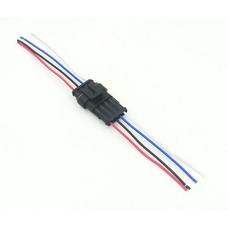 ZYTC 4 Pin Way Car Waterproof Wire Connector Plug Auto