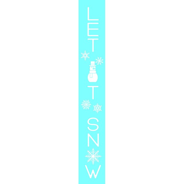 Walls with Style Welcome Sign Board Stencils for Holidays, One