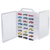 Ngdiluxury Double Sided Storage Case for Hot Wheels Storage with
