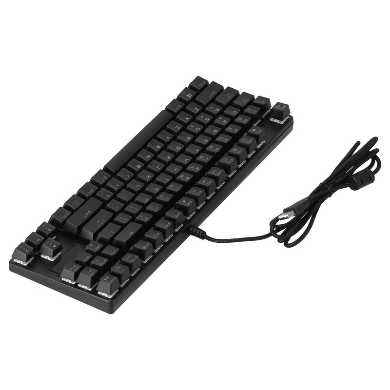 MAGIC REFINER Gaming Keyboard 87 Keys Portable Durable RGB Backlit
