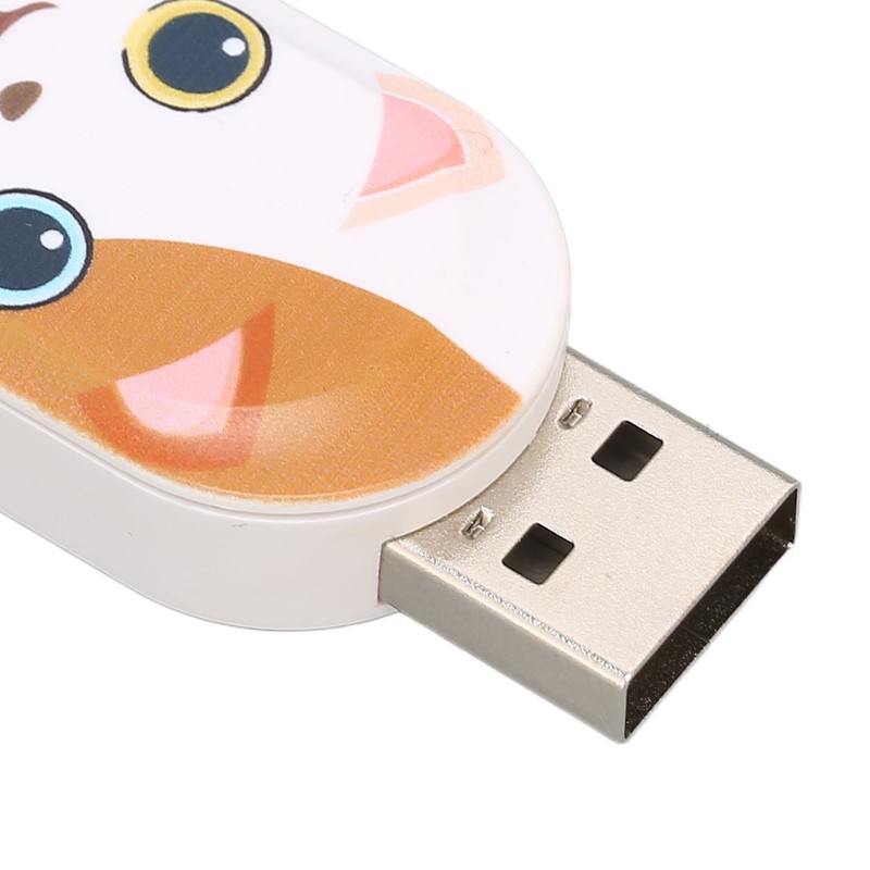 Cartoon U Disk Cute Cat Pattern Anti Electromagnetic Interference USB2.0