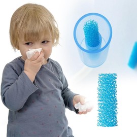 MEISH 100pcs Nasal Aspirator Hygiene Filters Premium Foam Sponge Nasal Aspirator Filters Replacement Accessories for NoseFrida Nasal Aspirator Filters