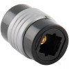 Ameribox TosLink Optical Cable Coupler Digital Audio Fiber Optic Female