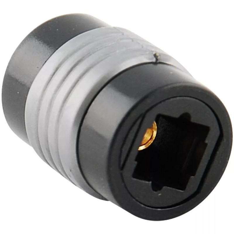 Ameribox TosLink Optical Cable Coupler Digital Audio Fiber Optic Female