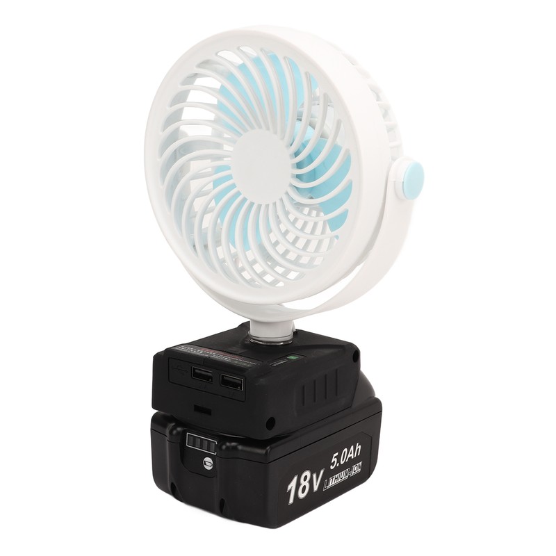 5in Cordless Fan Rechargeable Desk Fan Battery Powered Small Electric