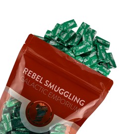 Chocolate Mints Bulk Individually Wrapped Creme De Menthe Thins 2LB Bag by Rebel Smuggling Galactic Emporium