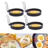 Culturaltu Fried Egg Mold Set of 4 Fried Egg Rings