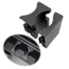 Cup Holder Insert Center Console Cup Holder Divider Compatible with Honda CRV CR-V 2015 2016 Year, Front Center Console Cup Holder Bottle Mug Organizer 77293-T0A-A01ZA 77292-T0A-A01ZA