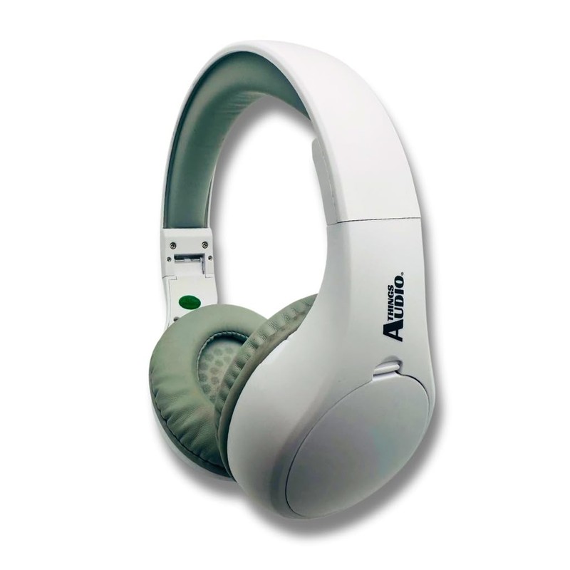 THINGS AUDIO Portable Personal FM Radio Headphones Pull-Out Antenna for