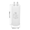 PATIKIL CBB60 25uf Running Capacitor,AC 450V 4 Pins 50/60Hz Double