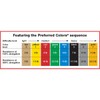 CanDo Singles Low Powder Exercise Band, 4-foot singles, Yellow: X-Light