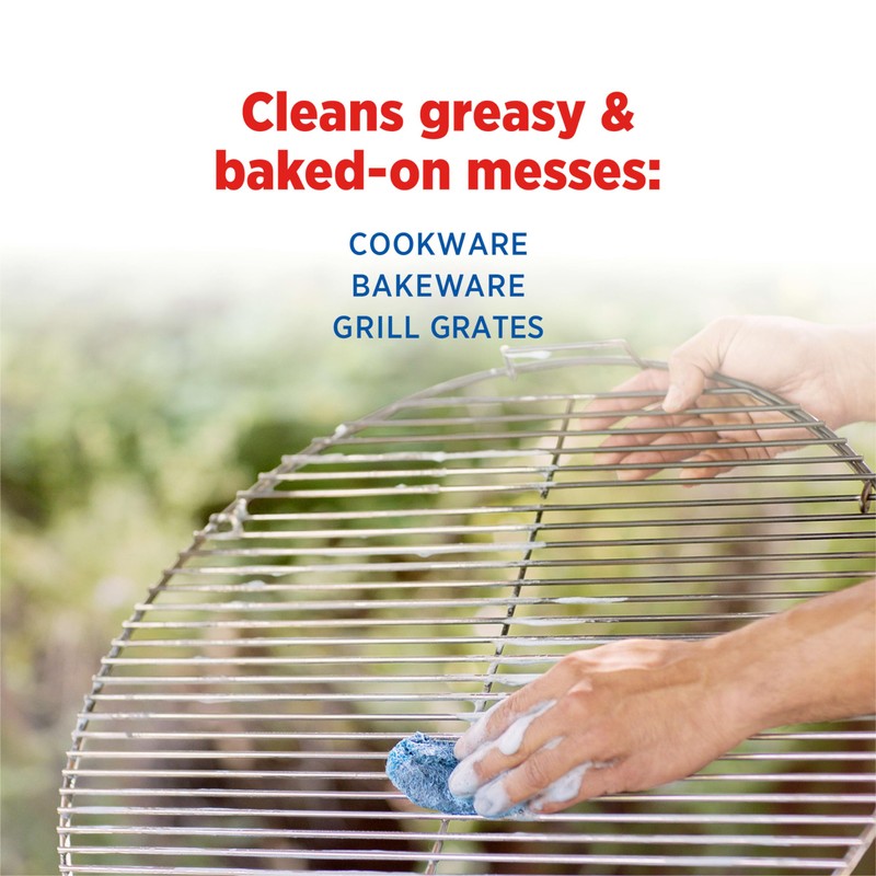 S.O.S-10002 , Steel Wool Soap Pads, 10 Ct