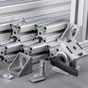 uxcell 2Set 135 Degree Angle Aluminum Profile Corner Bracket, Corner