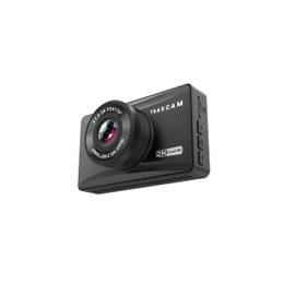 Trakcam 2K QHD Dual Dash Cam Front and Rear with GPS, WiFi, Super Night Vision, 3" IPS Screen, WDR, 170° Wide Angle – App Control, G-Sensor, Loop Recording Monitor (32GB Card Included)