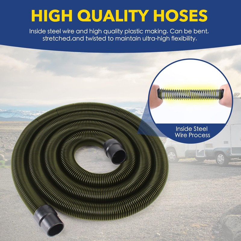 Extended 28-FT 97521rv sewer hose kit - Perfect Match for