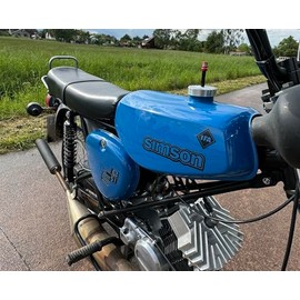 Simson S51B IFA Stickers Transparent Set of 6