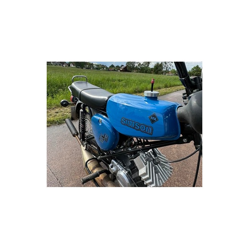 Simson S51B IFA Stickers Transparent Set of 6