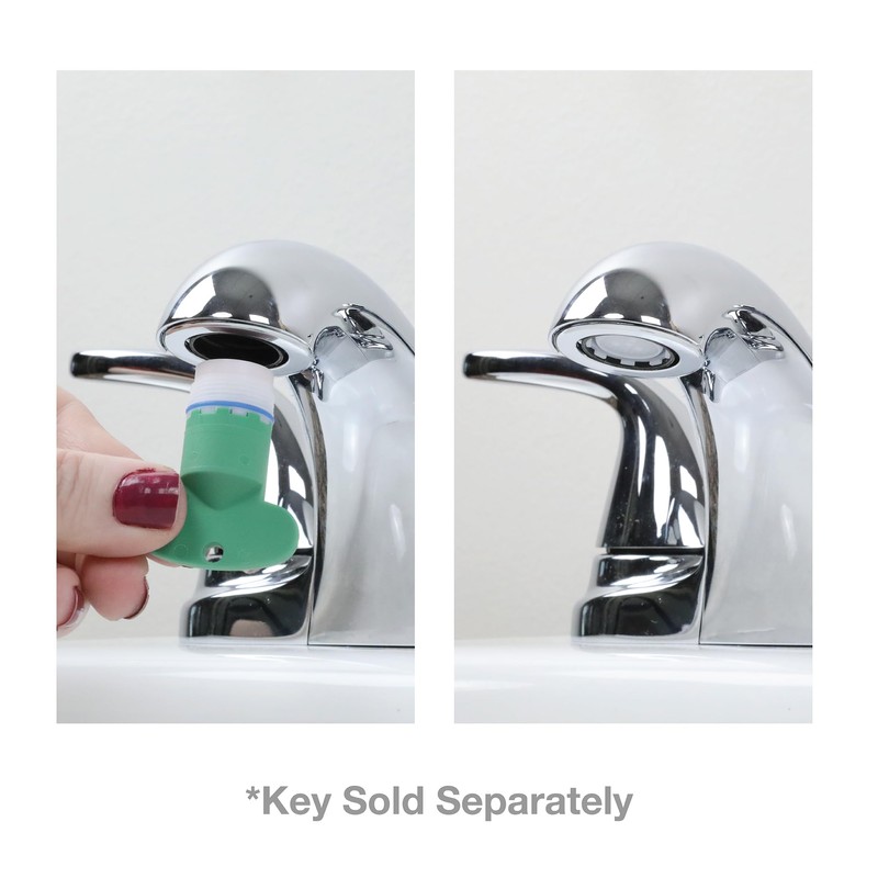Water Saving 1.2 GPM Tiny Hidden Faucet Aerator Insert (2