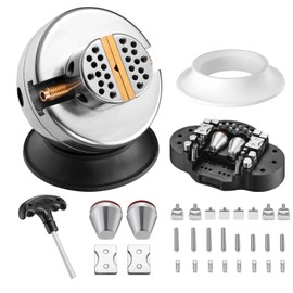 DZQ Ball Vise 4" Engraving Setting Tool 360°Rotation Professional Ball Vise 36PCS Attachment Jewelry Engraving Block Tools Standard Block