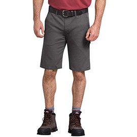 Dickies Men's Tough Max Duck Carpenter Short, Stonewashed Slate, 36