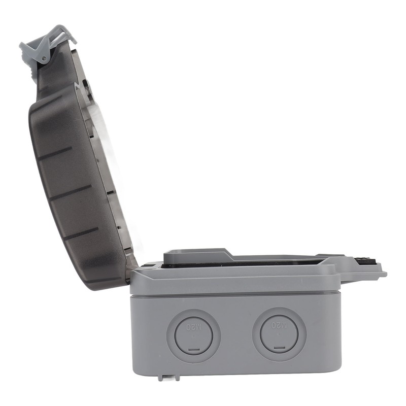 IP66 Outdoor Waterproof Switch Socket Box Surface Mounted Splashproof Dustproof