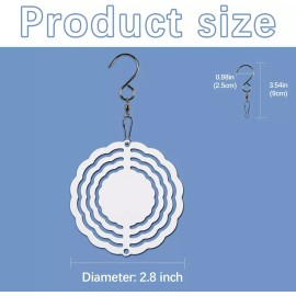 Unbranded Jumping Dolphins 3inch Wind Spinner Birthday Christmas Gift Night Sky Waves