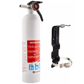Fire Extinguisher home Car Mini fire Small kitchen wall mount bracket race Spray - Bracket Bundle