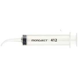 Monoject 3072331 Curved Tip Syringe, 12 mL, 0.5" Height, 0.5" Wide, 4" Length, 12 cu. in., Plastic (Pack of 4)